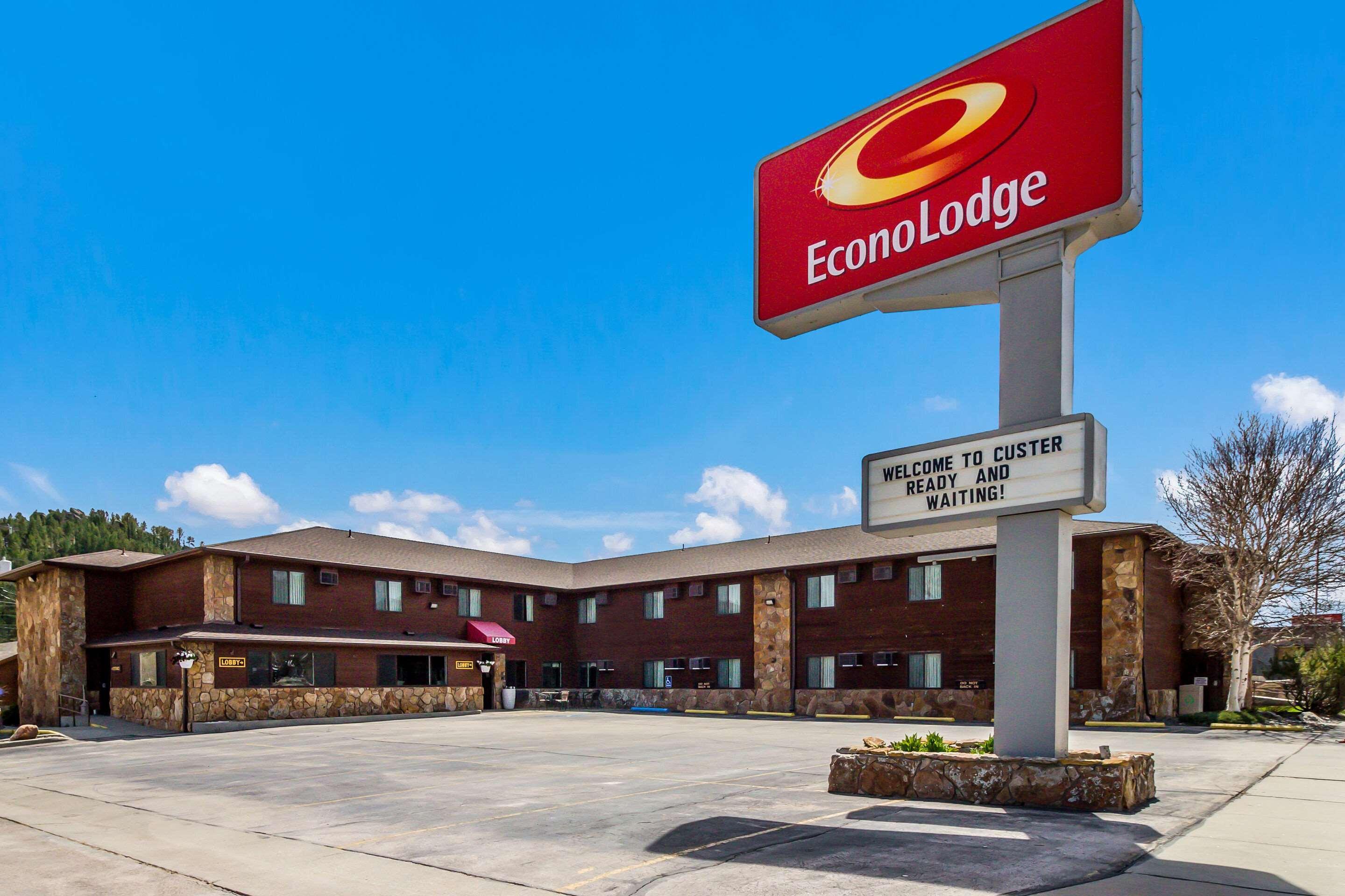 Econo Lodge, Downtown Custer Near Custer State Park And Mt Rushmore Esterno foto